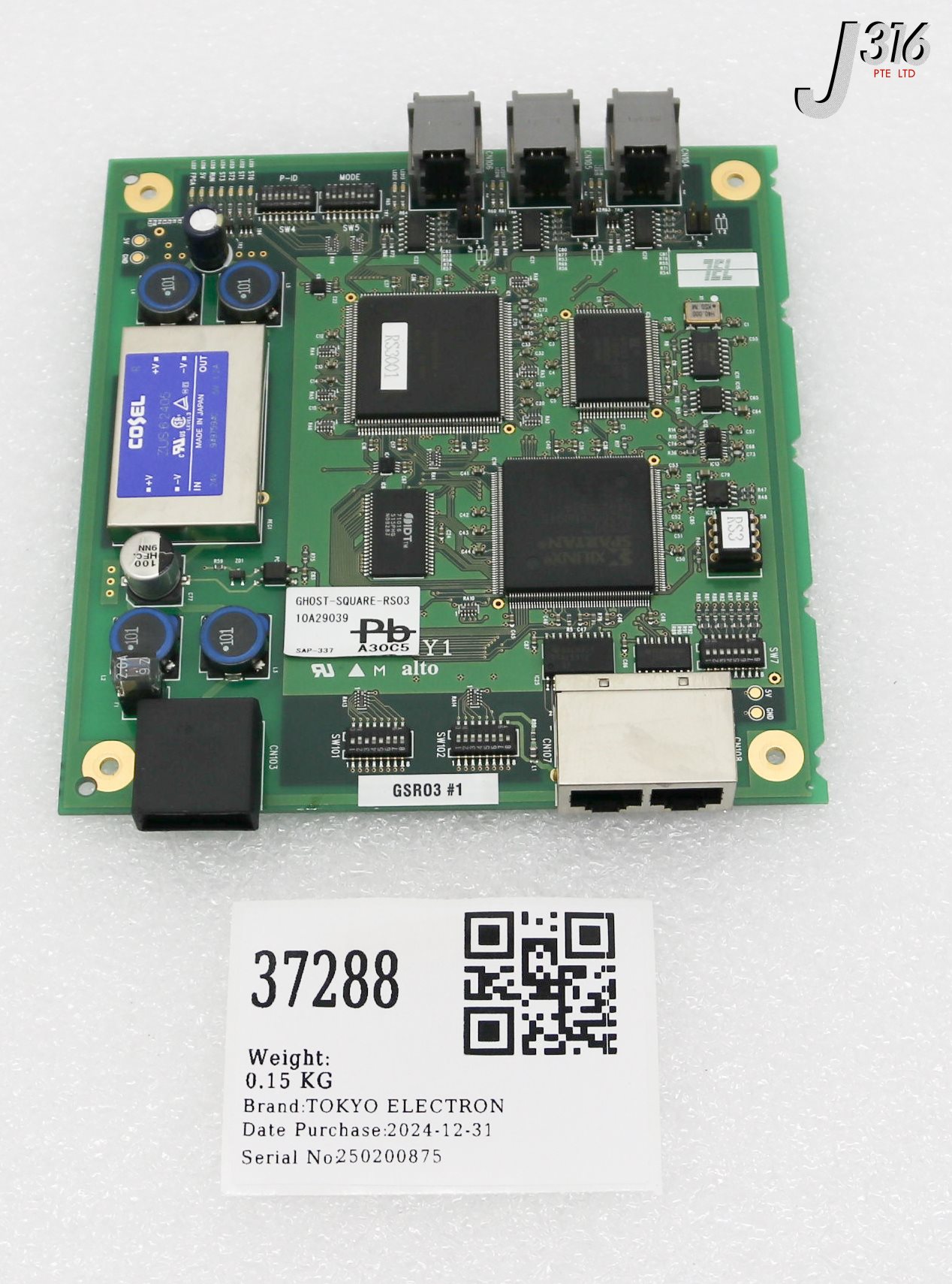 TK様 37288 TOKYO ELECTRON PCB ASSY GHOST-SQUARE-RS03 | eBay